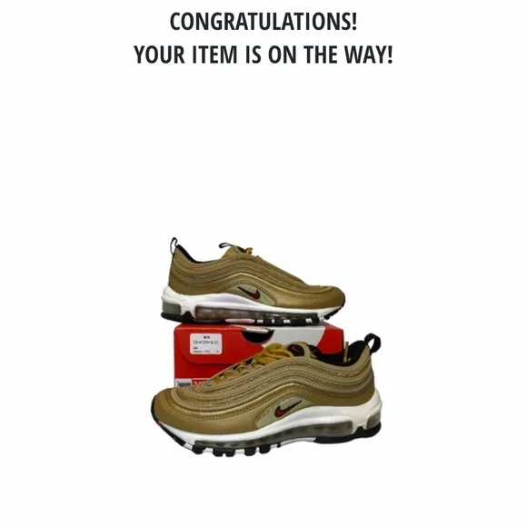 Nike Air Max 97 Metallic Gold(W)(2017/2018)(USED)